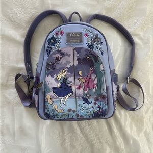 Sleeping Beauty Briar Rose Disney Purple Backpack